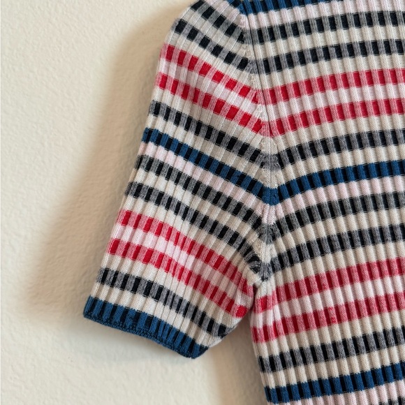 AKRIS PUNTO Wool Short-Sleeve Sweater - Picture 7 of 15